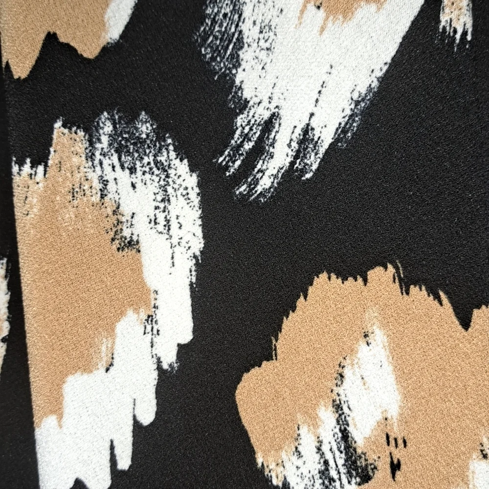 IMAN Print Pull On Pants Women's Size XL Tall #127 - Picture 4 of 8